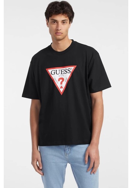 Erkek Siyah Ikonik T-Shirt fiyatları