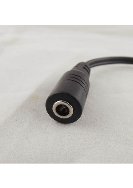 2 Adet 5.5x2.1mm Erkek 3.5X1.35MM Kadın Cctv Dc Priz Jakı Dönüştürücü Kablosu 15 cm (Yurt Dışından)