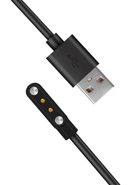Akıllı Saat Manyetik Şarj Kablosu - Vibe 7 Pro, Vibe 7 Lite, Btalk Lite, Gtr 3 Pro Uyumlu modelleri