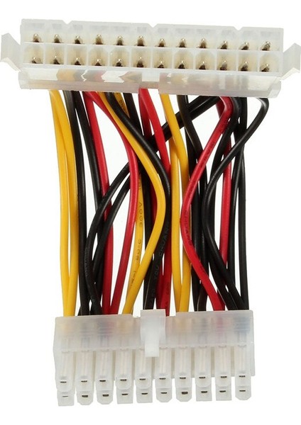 Leory 20 Pin Erkek 24 Pin Dişi Atx Ortak Uzatma Konnektör Kablosu Dahili Pc Psu Güç Adaptörü Pc Sabit Disk (Yurt Dışından)