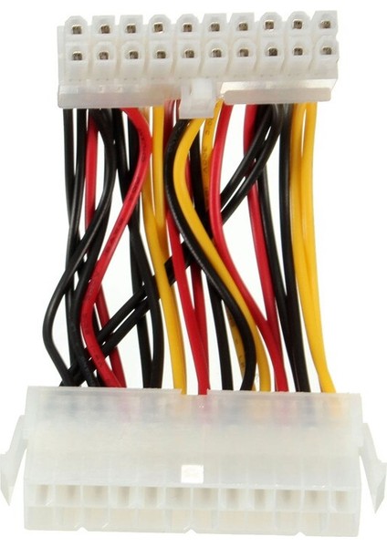 Leory 20 Pin Erkek 24 Pin Dişi Atx Ortak Uzatma Konnektör Kablosu Dahili Pc Psu Güç Adaptörü Pc Sabit Disk (Yurt Dışından)