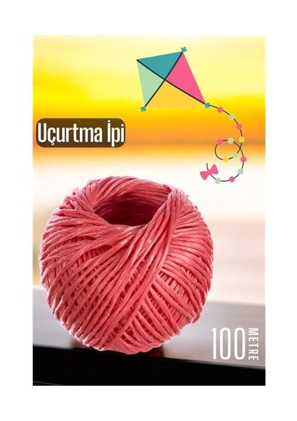 Uçurtma Ipi 100 Metre Çok Amaçlı Ip