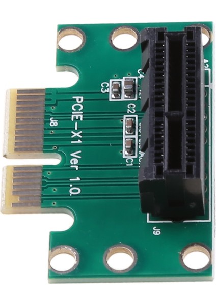 Pcı Express X1 Adaptör Yükseltme Kartı Pcıe X1 - X1 Yuvası Dönüştürücü Kartı 90 Derece Yüksek Kalite C26 (Yurt Dışından) indirimleri