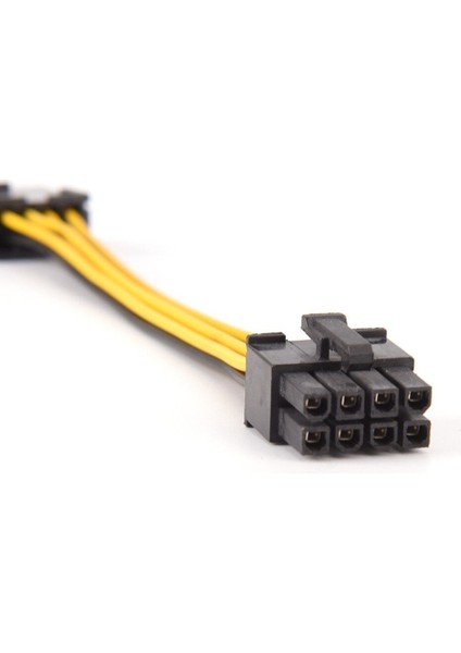 8-Pin Cpu Güç Verlengkabel 19CM 8 Pin Atx Eps Man-Vrouw Güç Verlengkabel Cpu Moederbord Güç Uzatma Adaptörü Kablosu (Yurt Dışından) fırsatları