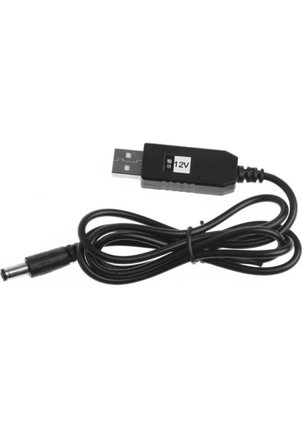 USB Dc 5V Dc 12V 2.1x5.5mm Erkek Step-Up Dönüştürücü Adaptör Kablosu Yönlendirici Için (Yurt Dışından)