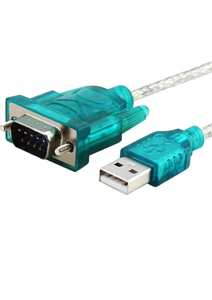 Yüksek Kaliteli USB 2.0 Seri RS-232 Db9 9pin Adaptör Dönüştürücü Kablo Uzunluğu 1 M USB RS232 Destek WIN10 (Yurt Dışından)