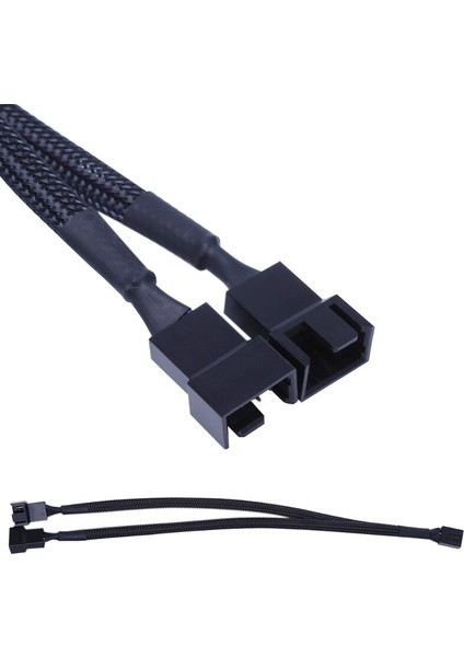 1 Ila 2 Yollu Y-Splitter Kollu 4-Pin Pwm Konnektör Fan Uzatma Adaptör Kablosu (Yurt Dışından) fırsatları