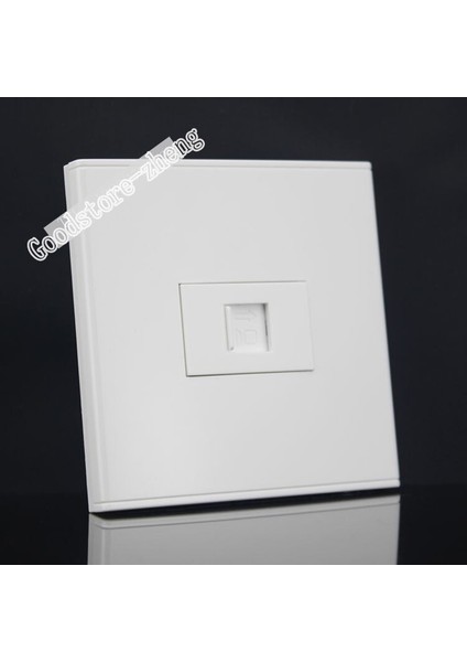 Duvar Soket Plakası Tek Bir Bağlantı Noktalı Ağ Ethernet Lan Cat6 Çıkış Paneli Ön Paneli RJ45 Ev Ofis Fiş Adaptörü (Yurt Dışından) modelleri