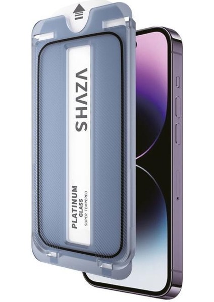 Airglass Apple iPhone 16 Pro Ile Uyumlu Uygulama Aparatlı Cam Ekran Koruyucu 2 adet