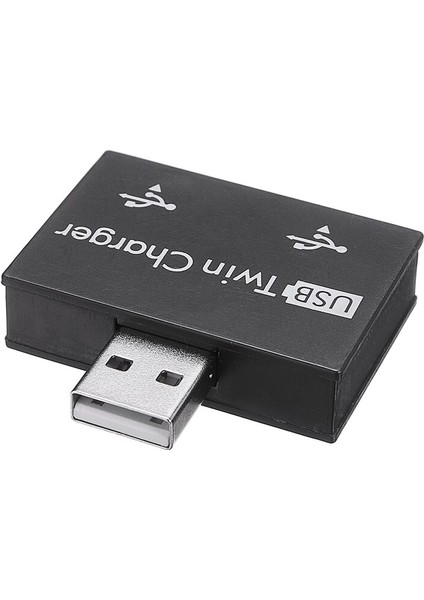 Taşınabilir USB Hub - 2 Bağlantı Noktalı Şarj Cihazı Hub Adaptörü Mini USB 2.0 Erkek - Çift Dişi Şarj Splitter Hub Dönüştürücü Pc Dizüstü Bilgisayar Için (Yurt Dışından) indirimleri