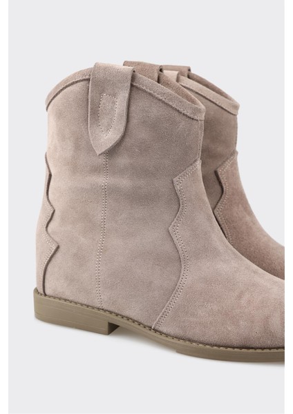 Vizon Deri Kadın Western Bot fırsatları