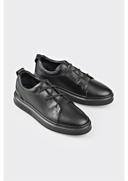 Siyah Deri Erkek Günlük Ayakkabı fiyatları