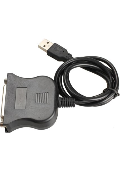 Sıcak Satış USB 1.1 DB25 Dişi Bağlantı Noktası Yazdırma Dönüştürücü Kablo Lpt USB Adaptörü Lpt Kablosu Lpt USB Kablosu Crod Tel Hattı Siyah (Yurt Dışından)