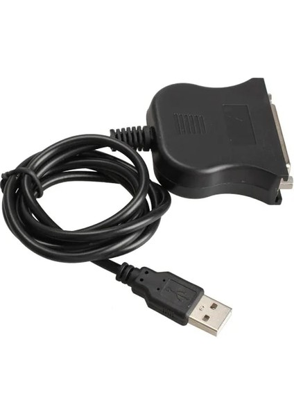 Sıcak Satış USB 1.1 DB25 Dişi Bağlantı Noktası Yazdırma Dönüştürücü Kablo Lpt USB Adaptörü Lpt Kablosu Lpt USB Kablosu Crod Tel Hattı Siyah (Yurt Dışından)