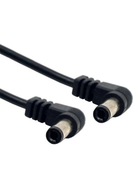 Dc 90 Derece Kablo Dc Güç 5.5 x 2.1mm / 2.5mm Erkek - 5.5 2.1/2.5mm Erkek Fiş Kablosu Sağ Açılı 90 Derece 60CM (Yurt Dışından) modelleri
