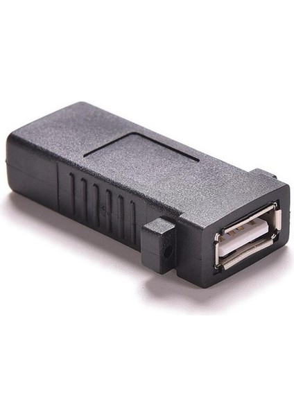 1 Adet USB 2.0 Dişi Dişi Soket Panel Montaj Adaptör Soketi Duvar Plakası Fiş Standart USB 2.0 Dişi Çoğaltıcı Kablo Konnektörü (Yurt Dışından)