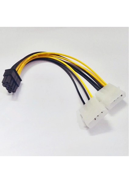 6 Inç 2 x Molex 4 Pin - 8-Pin Pcı Express Ekran Kartı Pci-E Atx Psu Güç Dönüştürücü Kablosu - Molex - Pcie 8 Pin Adaptör (Yurt Dışından) fırsatları