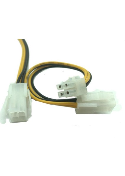 8 Atx 12V P4 4pin Cpu Yardımcı Güç Uzatma Kablosu Kablosu Erkek - Kadın (Yurt Dışından)