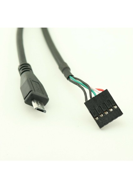 1 Adet 50 cm Mikro USB 5pin Erkek Dupont 5 Pin Dişi Başlık Anakart Adaptör Kablosu (Yurt Dışından) modelleri