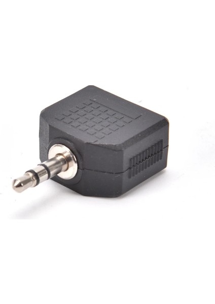 2 Adet Ses 3.5mm Jack Erkek Çift Aux Kadın Kulaklık Y Splitter Adapte Mikrofon Ses Y Splitter Kablosu Kulaklık Pc Adaptörü (Yurt Dışından)