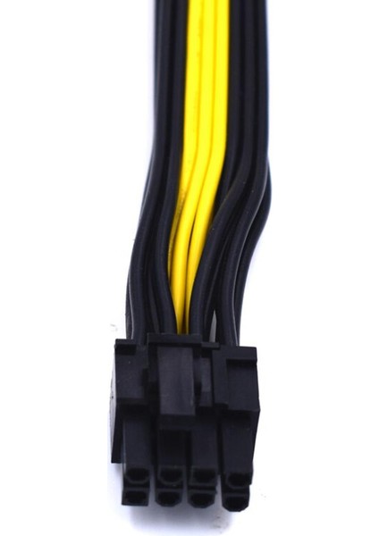 18AWG Çift Pcı-E 8(6+2) Pc Grafik Ekran Kartı Dıy Güç Kablo Kordonu Serisi Devre Pc Grafik Kartı Için (Yurt Dışından)