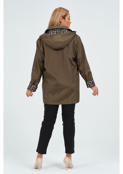 Seyhan Büyük Beden Kadın Mevsimlik Astarlı Kısa Polyester Trençkot indirimleri