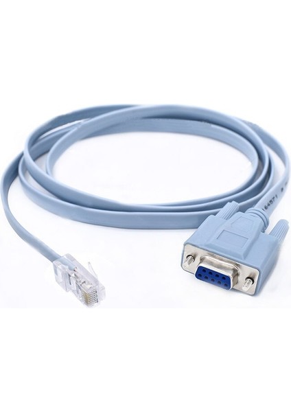 Cisco Konsolu RJ45 - RS232 Db9 Com Seri Bağlantı Noktası Için 1.5m Dişi Ağ Adaptör Kablosu (Yurt Dışından) fiyatları