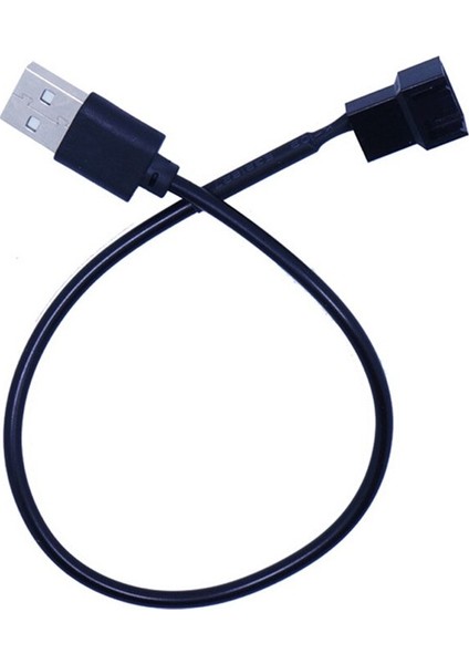 4pin Fan - USB Adaptör Kabloları Fan Güç Kablosu Konnektör Adaptörü Bilgisayar Pc 4 Pin 5V 30CM Bağlantı Chenj Parçası 0.015KG (0.03LB.) (Yurt Dışından) fiyatları