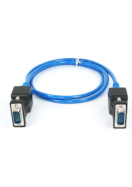 2 Adet VGA RJ45 Adaptörü VGA Genişletici Erkek Dişi Lan RJ45 Cat5 Cat6 20M Ağ Kablosu Adaptörü Pc Laptop Için Dvr Medya Merkezi (Yurt Dışından) modelleri