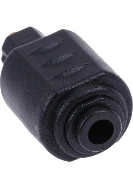 Fiber Optik Adaptör Optik Toslink Erkek Mini 3.5mm Toslink Dişi Ses Adaptörü Konnektörü Dönüştürücü Dts Stereo Ses (Yurt Dışından)
