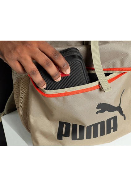 Puma Phase Hooded Sırt Çantası Bej 09080136