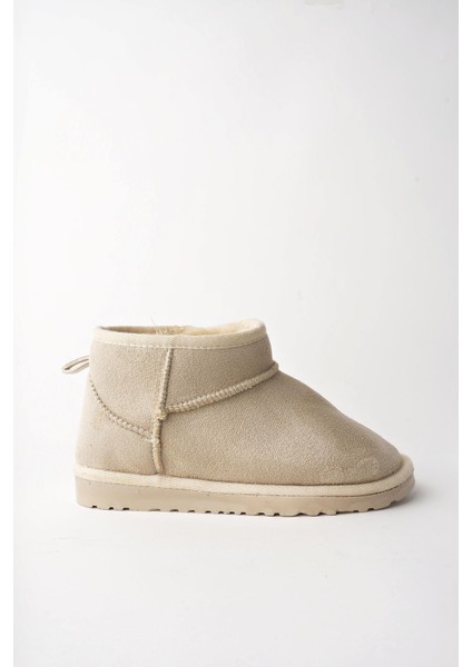 Snow Garantili Çocuk Kalın Taban Içi Tüylü Günlük Mini Yarım Bot fırsatları