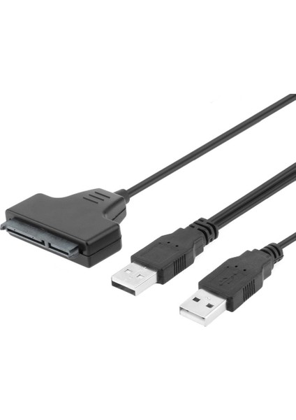 1 Adet USB 2.0 Sata 7 + 15PIN Adaptör Dönüştürücü Kablosu 2.5 Inç HDD Dizüstü Sabit Disk Disk Sürücüsü Windows Xp/7/8/10 Mac Os Için (Yurt Dışından)
