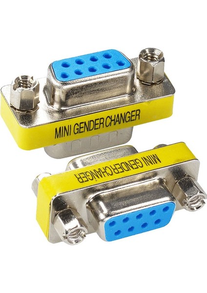 Yeni Sıcak Yeni RS232 9 Pin Dişi/dişi Cinsiyet Değiştirici Adaptör Db9 Seri Mf Genişletici Konnektör Dönüştürücü Çoğaltıcı 99 (Yurt Dışından) fiyatları