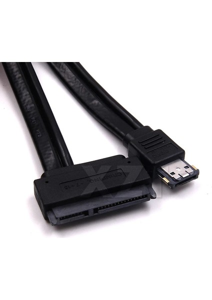 Pz Yeni Sıcak Satış Çift Güç Esata USB 12V 5V Combo - 22PIN Sata USB Sabit Disk Kablosu (Yurt Dışından)