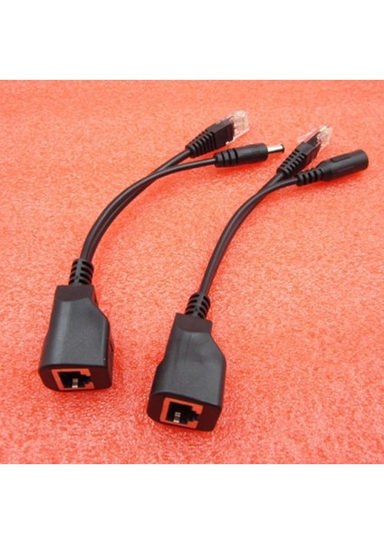 Adaptör Kablosu Konnektörler Pasif Güç Kablosu Ethernet RJ45 Anahtarı Enjektör Kablosu 1 Çift Poe X5X5 (Yurt Dışından) indirimleri