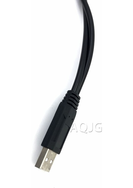 1 Adet USB 2.0 A 1 Erkek 2 Çift USB Dişi Veri Merkezi Güç Adaptörü Y Ayırıcı USB Şarj Güç Kablosu Kablosu Uzatma Kablosu 39CM (Yurt Dışından)