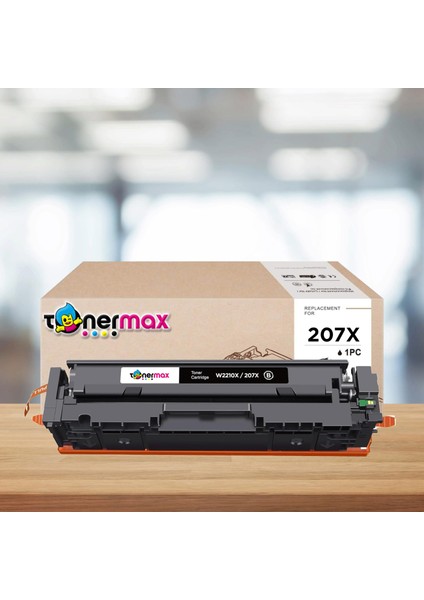 Hp Uyumlu Tonermax 207X -Color Laserjet Pro Mfp M282NW Muadil Toner Takım - Yüksek Kapasiteli modelleri