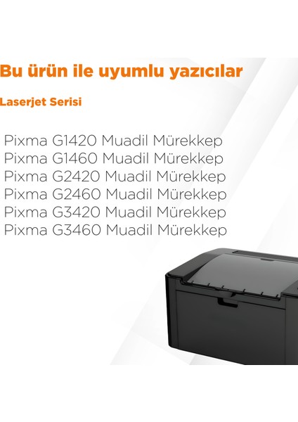 Canon Uyumlu Tonermax Pixma G3460 Muadil Mürekkep Takımı / Gı-41 Set fiyatları