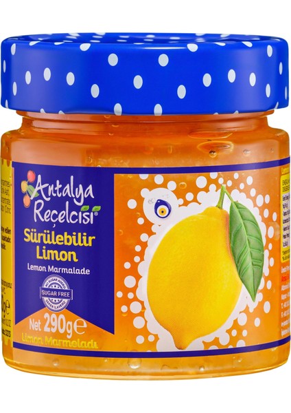 Sürülebilir Limon Marmeladı 290 gr