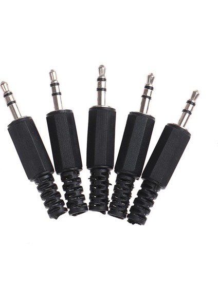 3.5mm 3 Kutuplu Ses Jakı Fişi Kulaklık Erkek Konnektör Mono Stereo Diy Lehim (Yurt Dışından)