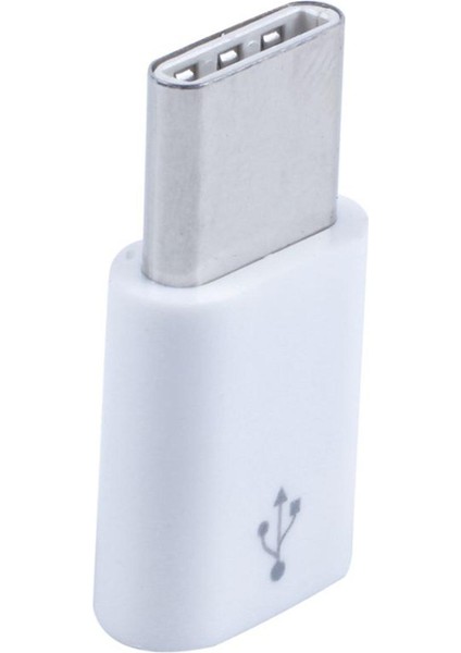 Evrensel USB Tip C 3.1 Erkek - Mikro USB 2.0 5 Pin Dişi Veri Adaptörü: 1pc (Yurt Dışından)