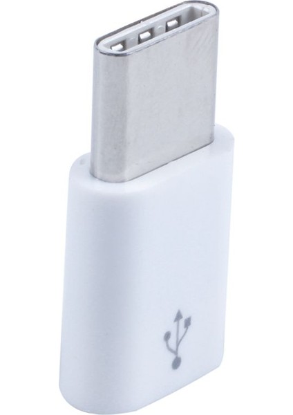 Evrensel USB Tip C 3.1 Erkek - Mikro USB 2.0 5 Pin Dişi Veri Adaptörü: 1pc (Yurt Dışından)