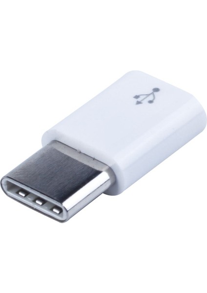 Evrensel USB Tip C 3.1 Erkek - Mikro USB 2.0 5 Pin Dişi Veri Adaptörü: 1pc (Yurt Dışından)