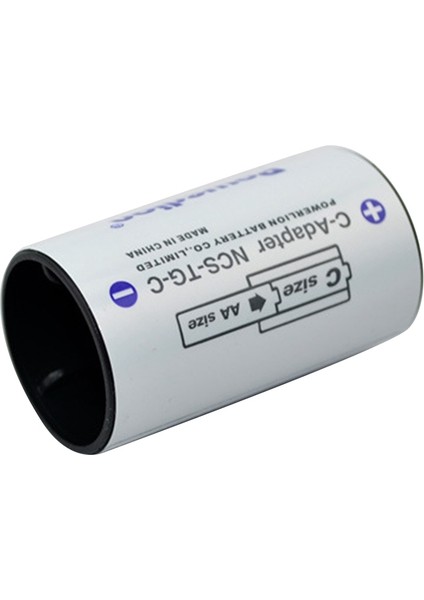 Lion C Boyutu Adaptörler, Aa'dan C Boyutuna Ara Parça Dönüştürücü Kutusu Aa Hücreleriyle Kullanım - 4'lü Paket (Yurt Dışından) fiyatları