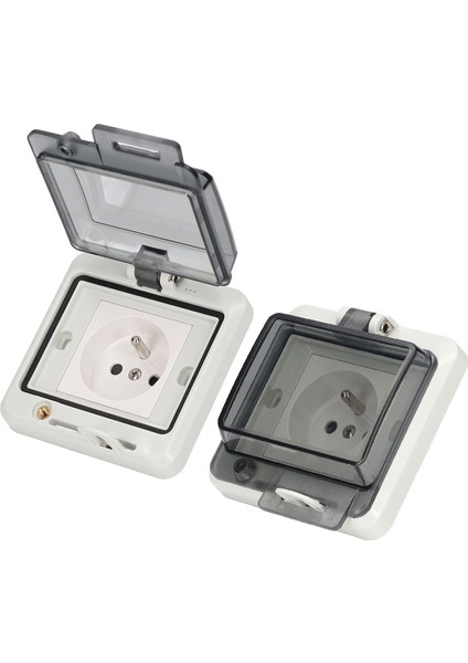 Gizli Su Geçirmez Soket, Sıçramaya Dayanıklı Asma Kilitlenebilir Koruyucu Darbeye Dayanıklı Dış Mekan Su Geçirmez Soket Kutusu 250V 16A Ev Için (Yurt Dışından) fiyatları