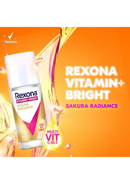 Vitamin + Bright Kadın Roll On Deodorant Sakura Radiance 45 ml