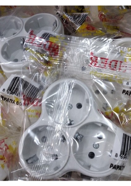 Amiral Marka 3'lü Topraklı Papatya Golyat Fiş Priz fiyatları