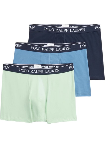 Polo Ralph Lauren Stretch Cotton Three Classic Trunks 3 In Boxer