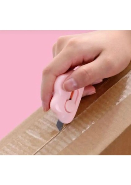 Taşınabilir Sevimli Bulut Şeklinde Falçata - Maket Bıçağı 3 Renk 1 Adet Gönderilecek indirimleri